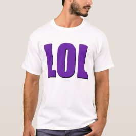 LOL lila T-Shirt