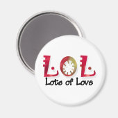 LOL MAGNET (Vorderseite/Rückseite)