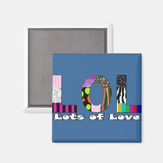 LOL Magnet (Vorderseite/Rückseite)