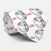 LOL meme Krawatte (Gerollt)