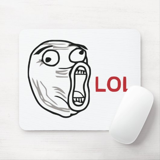 LOL meme Mousepad (Mit Mouse)