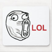 LOL meme Mousepad (Vorne)