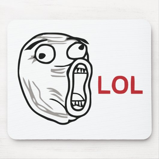 LOL meme Mousepad (Vorne)