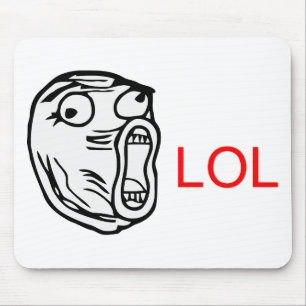 LOL - meme Mousepad