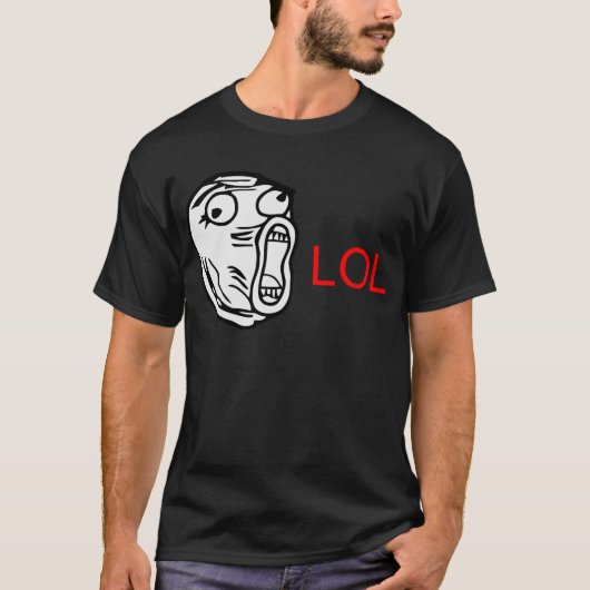 LOL - meme T-Shirt (Vorderseite)
