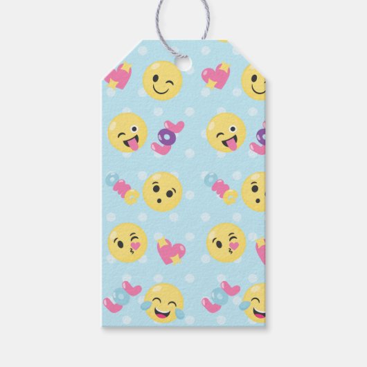 LOL OMG Emoji Pattern Geschenkanhänger (Vorderseite)