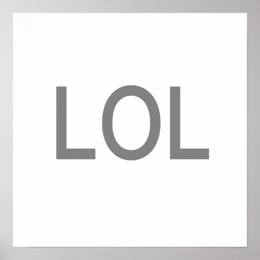LOL POSTER (Vorne)