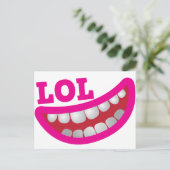 LOL POSTKARTE (Stehend Vorderseite)