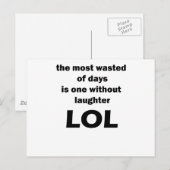 LOL POSTKARTE (Vorne/Hinten)