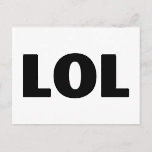 LOL POSTKARTE