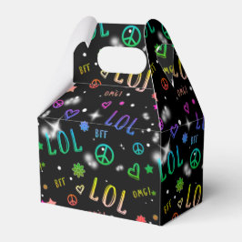 LOL Rainbow Sparkle Birthday Party Gefälligkeitsbo Geschenkschachtel