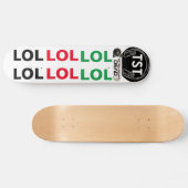LOL SATAN DEAD / TST CONFIRM Skateboard (Horizontal)