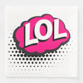 LOL SERVIETTE (Vorderseite)