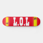 LOL SPANIEN Skateboard (Horizontal)