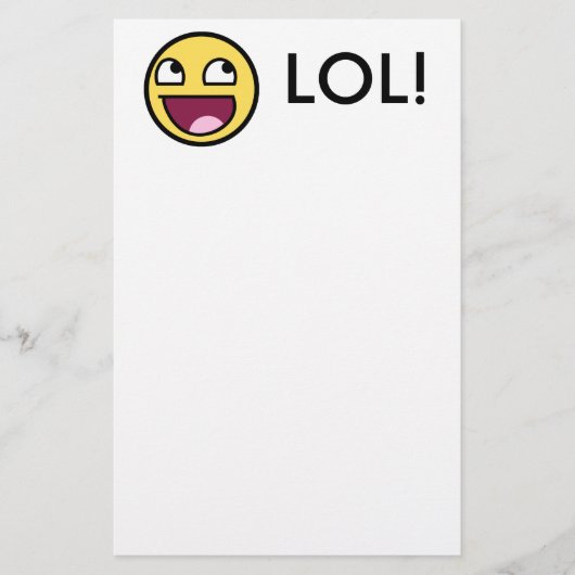 LOL stationär Briefpapier (Vorderseite)