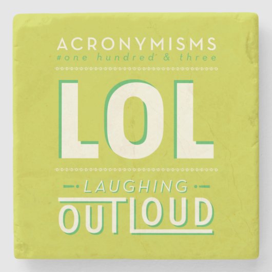 LOL STEINUNTERSETZER (Vorderseite)