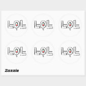 LOL Sticker (Blatt)