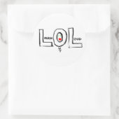 LOL Sticker (Tasche)
