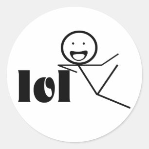 lol Stockmann Runder Aufkleber