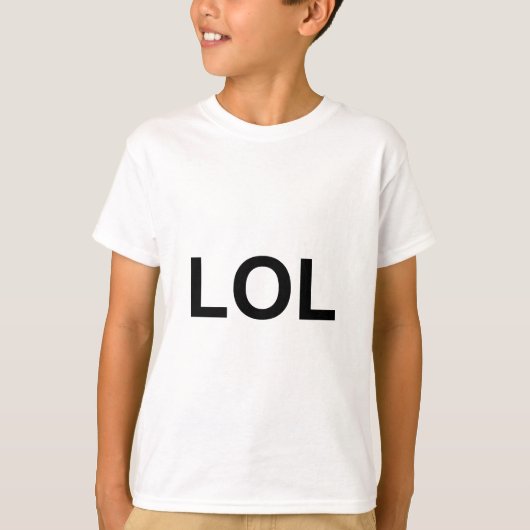 LOL T-Shirt (Vorderseite)