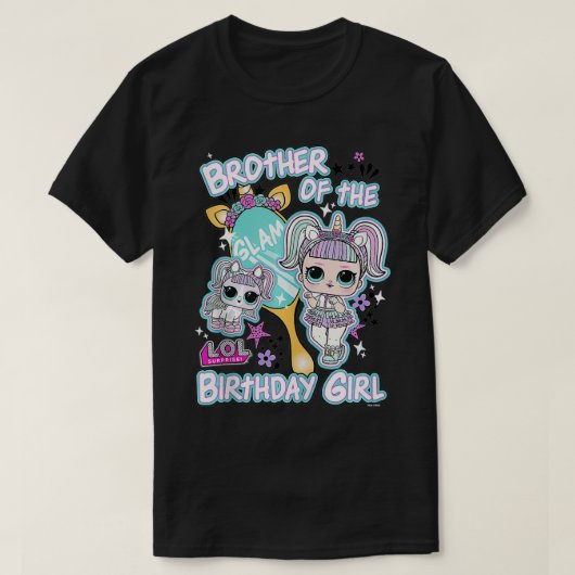 LOL Überraschungsbruder des Geburtstagskämmers T-Shirt (Design vorne)