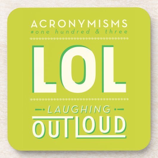 LOL UNTERSETZER (Vorderseite)