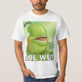 Lol Wut Birne T-Shirt (Vorderseite)