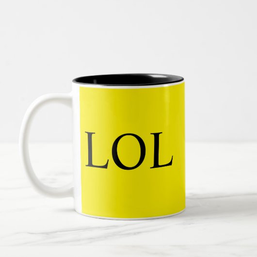 LOL ZWEIFARBIGE TASSE (Links)