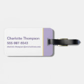 Lola 1996 Vibe Gepäckanhänger (Rückseite horizontal)