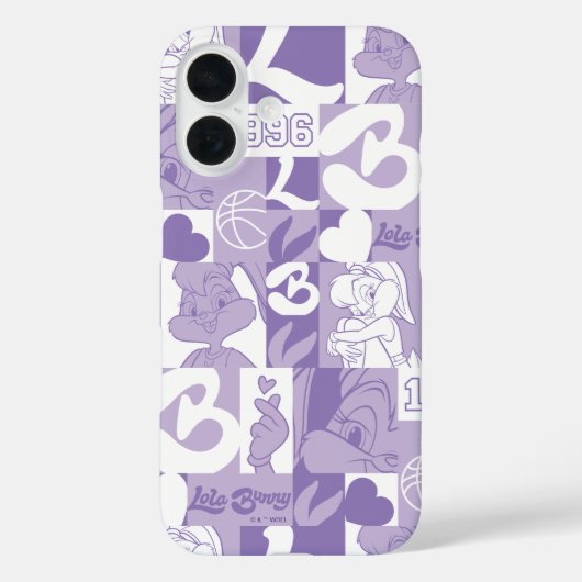 Lola '96 Grid Pattern Case-Mate iPhone Hülle (Rückseite)