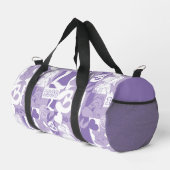 Lola '96 Grid Pattern Duffle Bag (Rechte Ecke)
