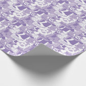 Lola '96 Grid Pattern Geschenkpapier (Ecke)