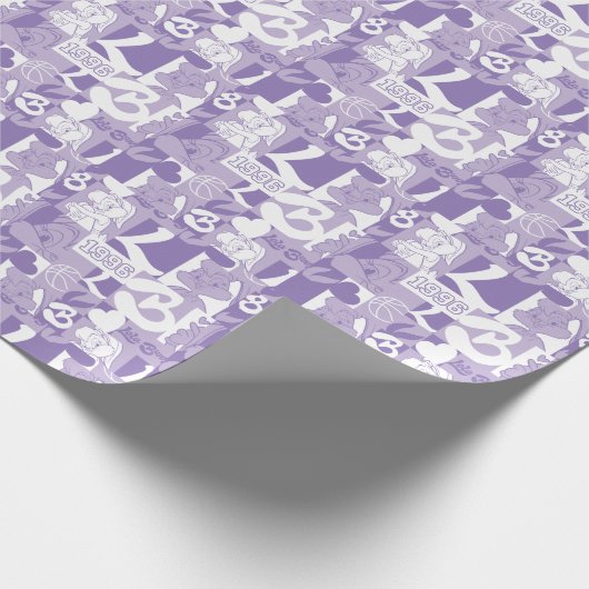 Lola '96 Grid Pattern Geschenkpapier (Ecke)