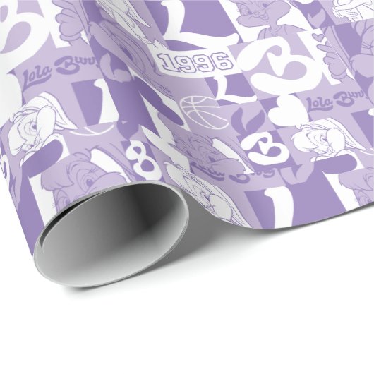 Lola '96 Grid Pattern Geschenkpapier (Rolleneckpunkt)