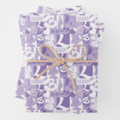 Lola '96 Grid Pattern Geschenkpapier Set (Beispiel)