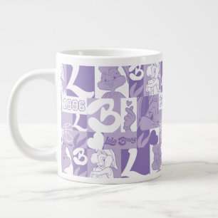 Lola '96 Grid Pattern Jumbo-Tasse