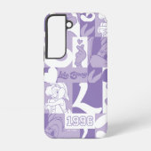 Lola '96 Grid Pattern Samsung Galaxy Hülle (Rückseite)