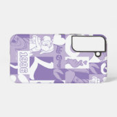 Lola '96 Grid Pattern Samsung Galaxy Hülle (Rückseite (Horizontal))