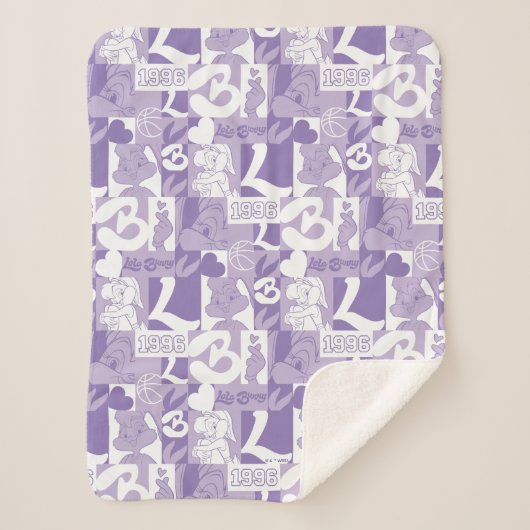 Lola '96 Grid Pattern Sherpadecke (Vorderseite)