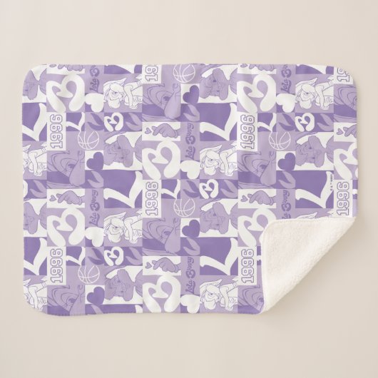 Lola '96 Grid Pattern Sherpadecke (Vorderseite (Horizontal))