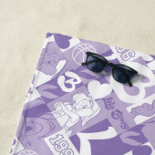 Lola '96 Grid Pattern Strandtuch (Beispiel)