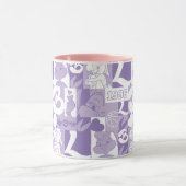 Lola '96 Grid Pattern Tasse (Zentrum)