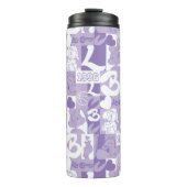 Lola '96 Grid Pattern Thermosbecher (Vorderseite)