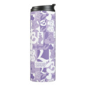 Lola '96 Grid Pattern Thermosbecher (Nach links gedreht)