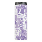 Lola '96 Grid Pattern Thermosbecher (Rückseite)