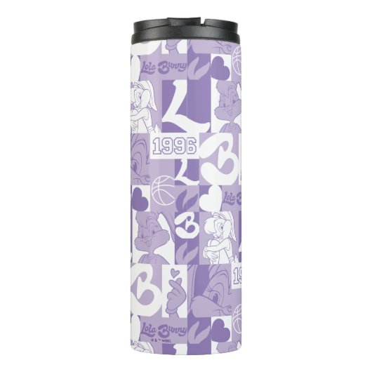 Lola '96 Grid Pattern Thermosbecher (Rückseite)