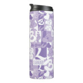 Lola '96 Grid Pattern Thermosbecher (Nach rechts gedreht)