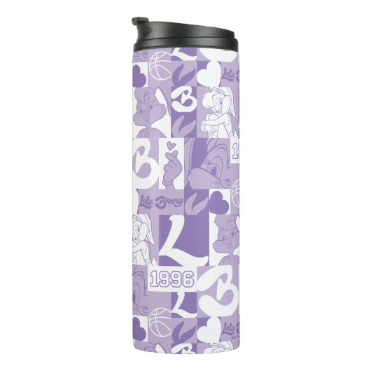 Lola '96 Grid Pattern Thermosbecher (Nach rechts gedreht)