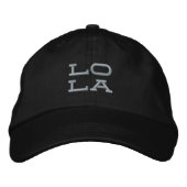 Lola Baseball Hat Bestickte Baseballkappe (Vorderseite)