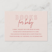 LOLA-Bücher für Baby, Buchungsanfrage Begleitkarte (Vorderseite)